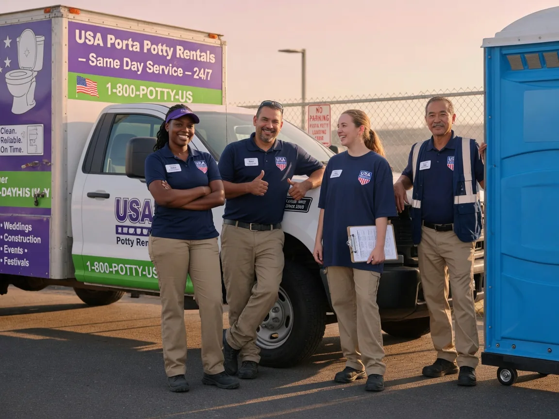Porta Potty Rental company in Monroe, ME